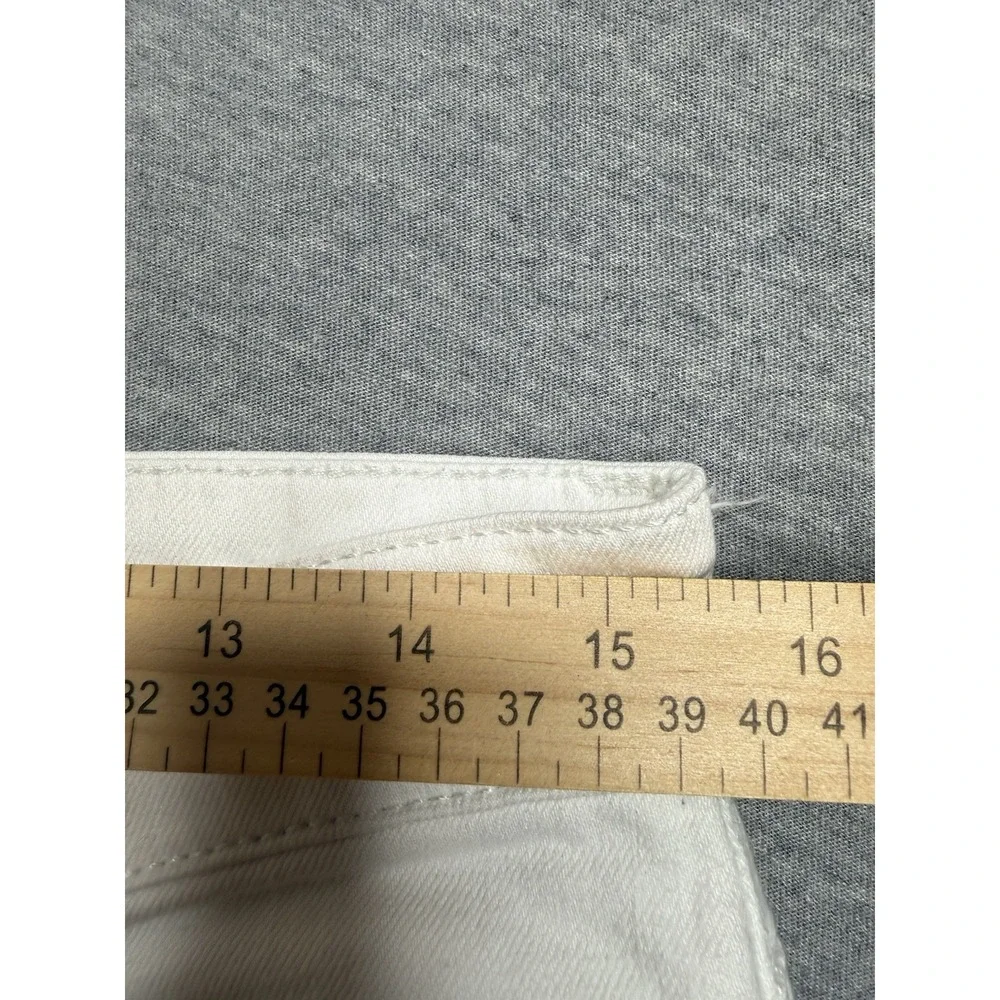MAVi Jake Slim Leg 5-Pocket Stretch Denim Jeans. White, Men's 30x28